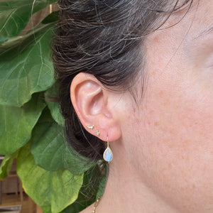Moonstone drop Earrings