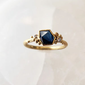 Dark Sapphire Bramble Ring